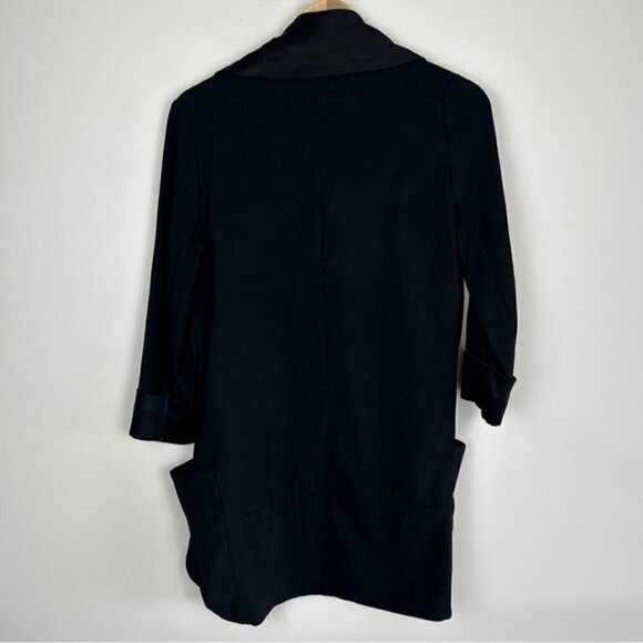 Aritzia Wilfred Chevalier Black Satin collar blazer - Picture 8 of 8